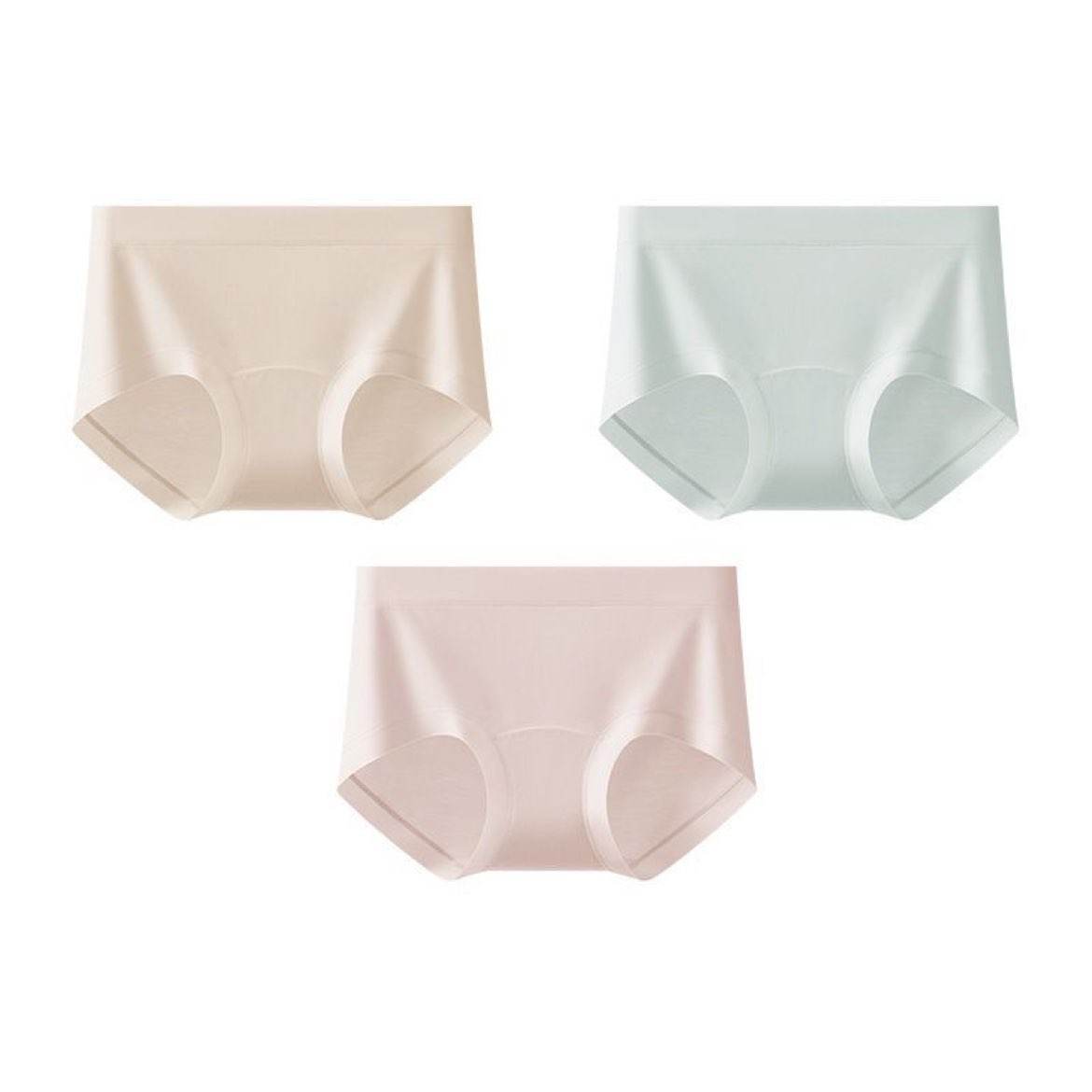 有棵树 60S 莱赛尔女生内裤 桑蚕丝底裆 10A抗菌 3条 17.49元