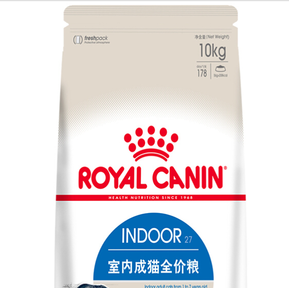 ROYAL CANIN 皇家 I27室内成猫猫粮 10kg 466.5元（需用券）