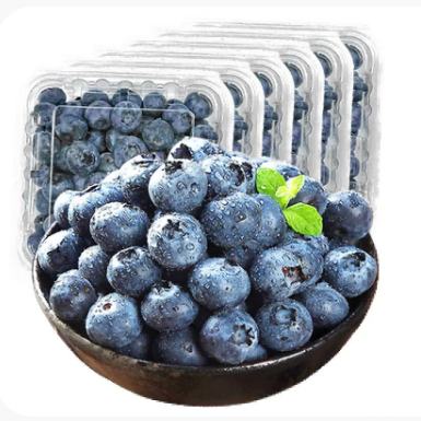 24日0点开始、限3000件：呈鲜菓农 国产新鲜大果蓝莓 当季时令水果生鲜 整箱