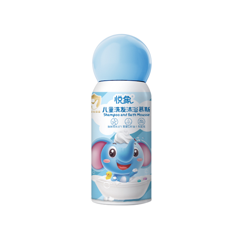 悦象 儿童洗沐二合一慕斯 60ml*1瓶 6.9元包邮（需用券）