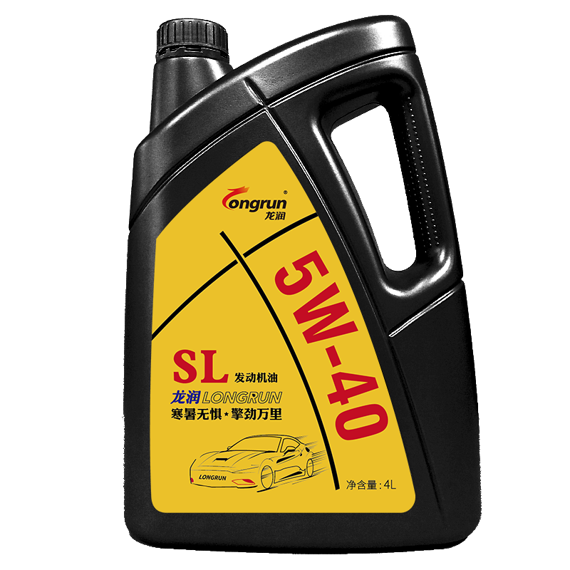 龙润 SL系列 5W-40 SL级 全合成机油 4L*3件 103.71元（合34.57元/件）