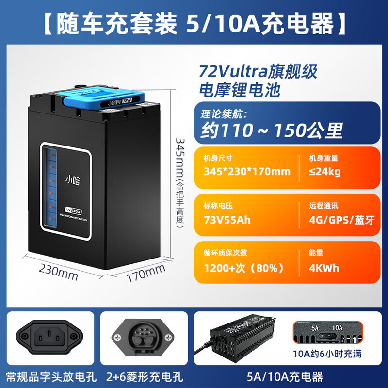 小哈 电动车锂电池 充电器 4148.1元