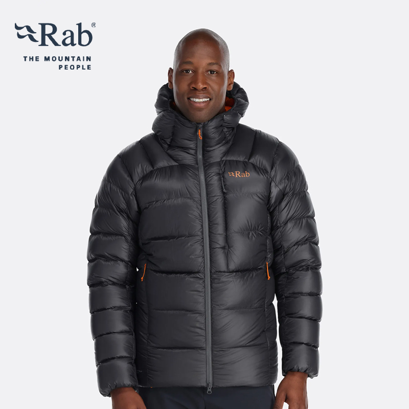 Rab 睿坡 男士900蓬鹅绒连帽羽绒服加厚短款保暖运动服240g QDB-44 3889元（需用