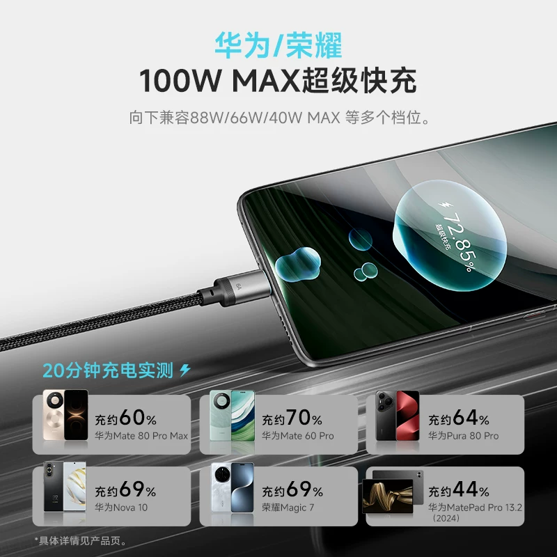 酷态科 CP织 100W超级快充 Type-C数据线 17.41元 - 线报酷