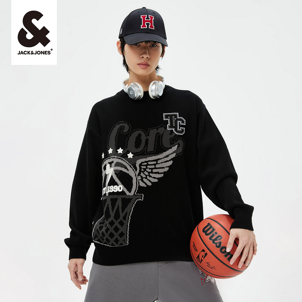 JACK&JONES 秋冬季日常休闲百搭卫衣 针织衫合集 90元（需用券）