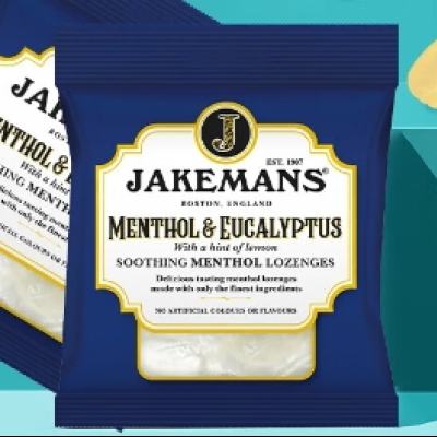 再补货：JAKEMANS 按叶味糖 英国进口润喉糖73g 4.90元包邮（需试用）