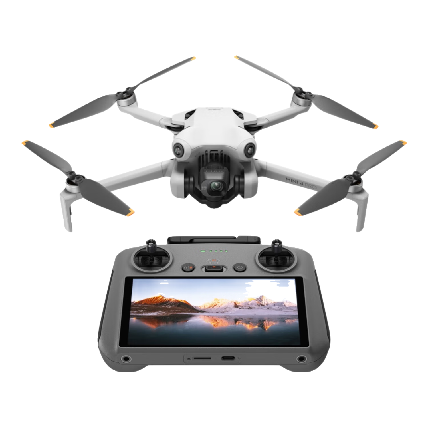 微信小程序：大疆 DJI Mini 4 Pro 单机（带屏遥控器版）无人机 5838元