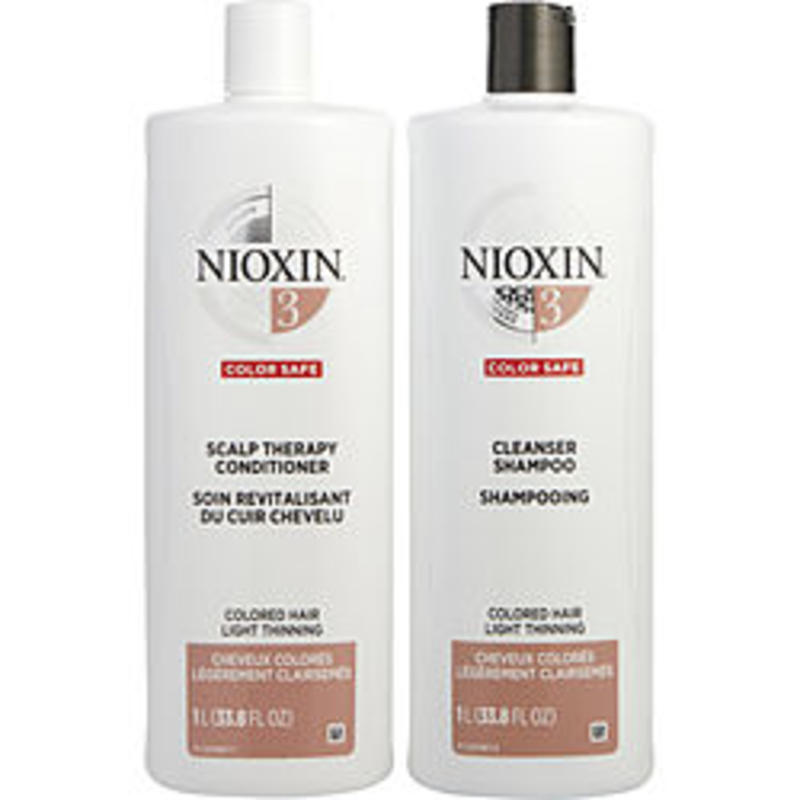 NIOXIN 丽康丝 俪康丝 洁净系统3护发套装（洗发露1L+护发素1L） 1套 328.56元（