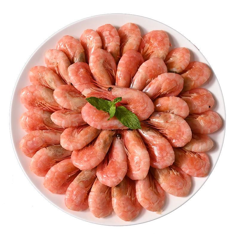 禧美海产 北极虾 90-120只 1kg 64.9元