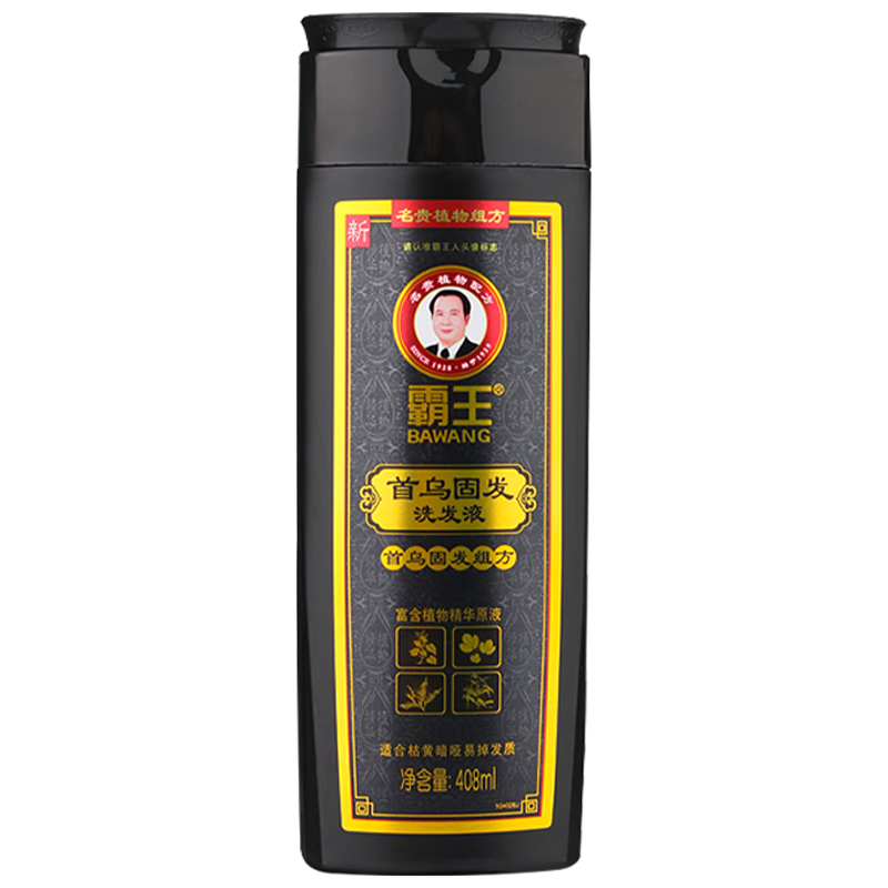 霸王 何首乌固发洗发水 首乌固发防脱408ml 17元（需用券）