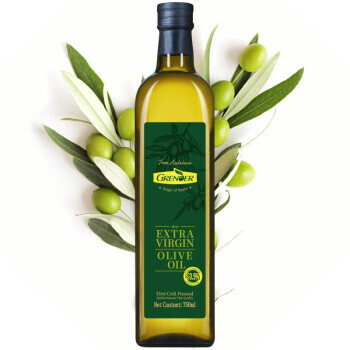 GREENO 格琳诺尔 橄榄油 特级初榨食用油750ml 适合中式烹饪 41.55元(需买3件,共124.64元)