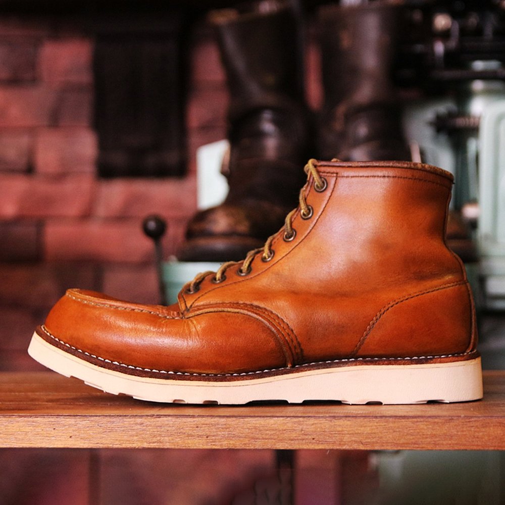 RED WING 红翼 ClassicMoc经典时尚莫克趾高帮工装靴875D 1724.25元