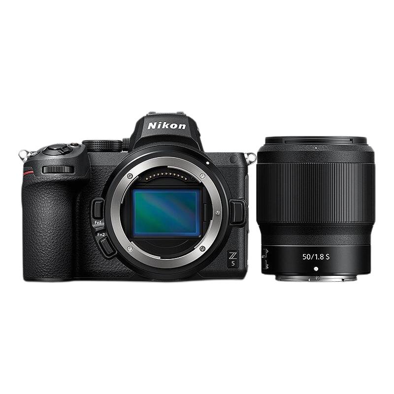 Nikon 尼康 Z 5 全画幅 微单相机 黑色 Z 50mm F1.8 S 定焦镜头 单头套机 6759元（需