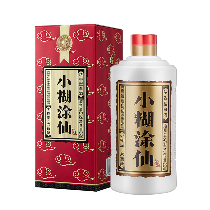 88VIP：小糊涂仙 普仙 52%vol 浓香型白酒 250ml 68.4元