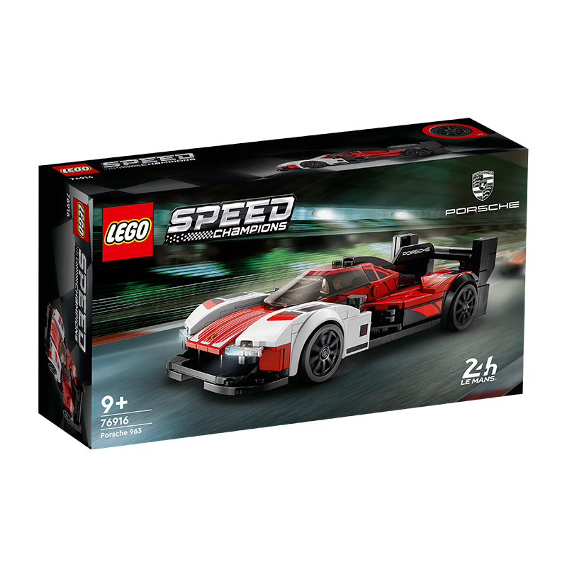 PLUS会员：LEGO 乐高 Speed超级赛车系列 76916 保时捷 963 116.5元包邮（需用券）