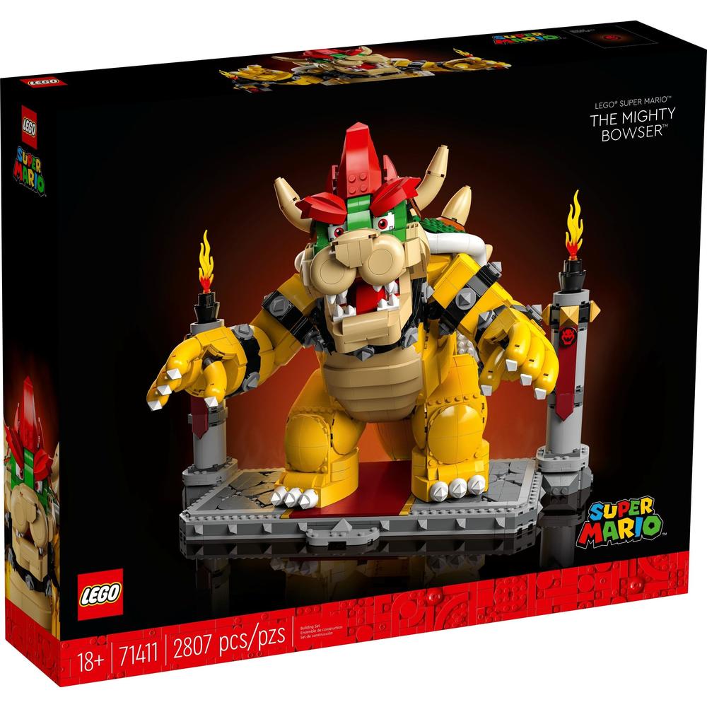 移动端、京东百亿补贴：LEGO 乐高 Super Mario超级马力欧系列 71411 强大的酷霸