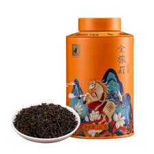 PLUS会员：八马茶业 特级 武夷山红茶 金骏眉 欢腾 茶叶自己喝 罐装110g（买