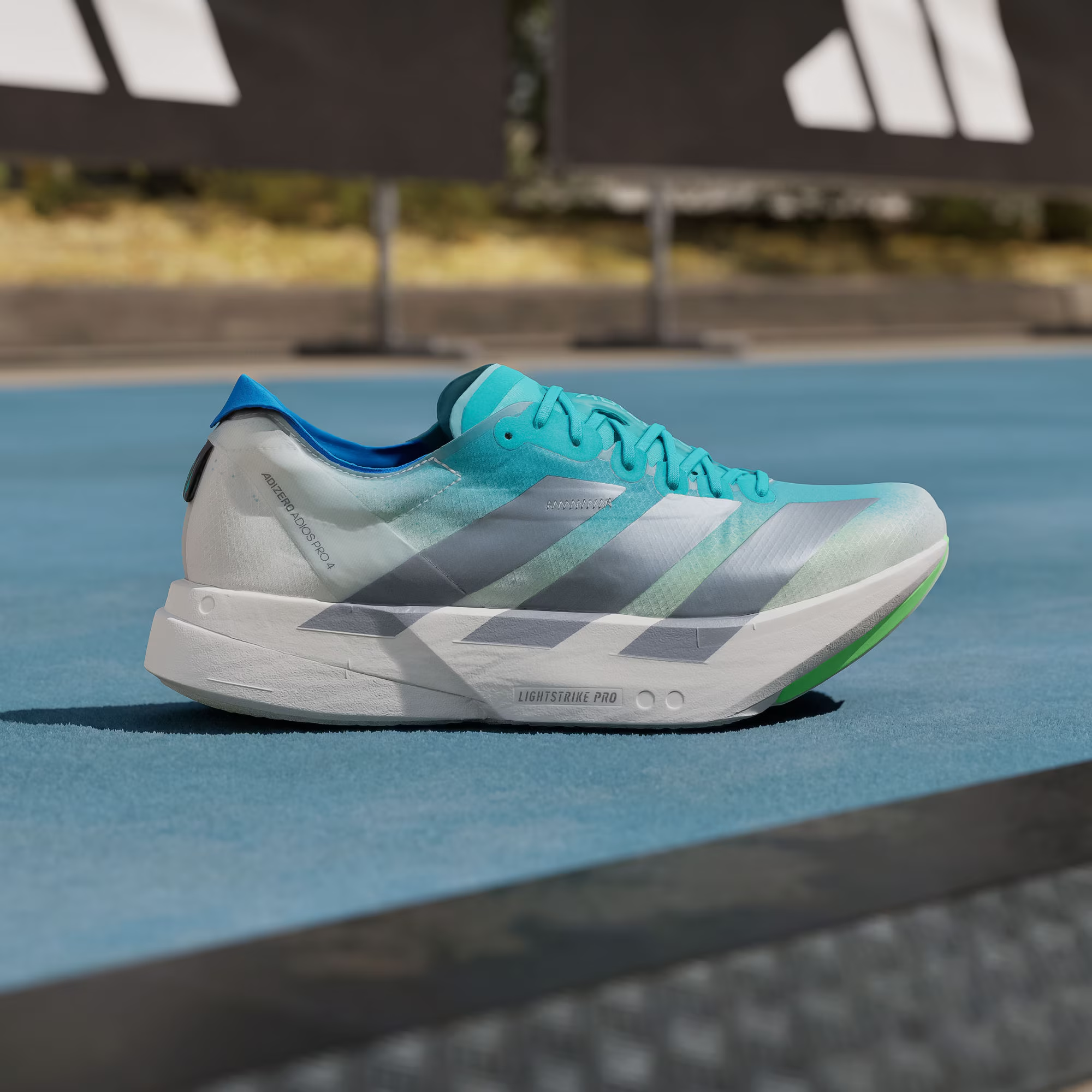 阿迪达斯 ADIZERO ADIOS PRO 4M JS2579绿色 42跑步鞋 645.4元 - 线报酷