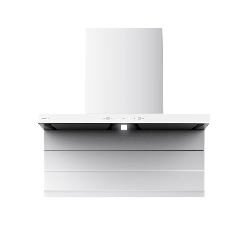 限地区、PLUS包邮：Robam 老板 小黑翼D1P 超薄顶侧双吸油烟机 白色 27A16-D1P 2173
