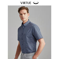 Virtue 富绅 格子纯棉衬衫 39元（需用券）