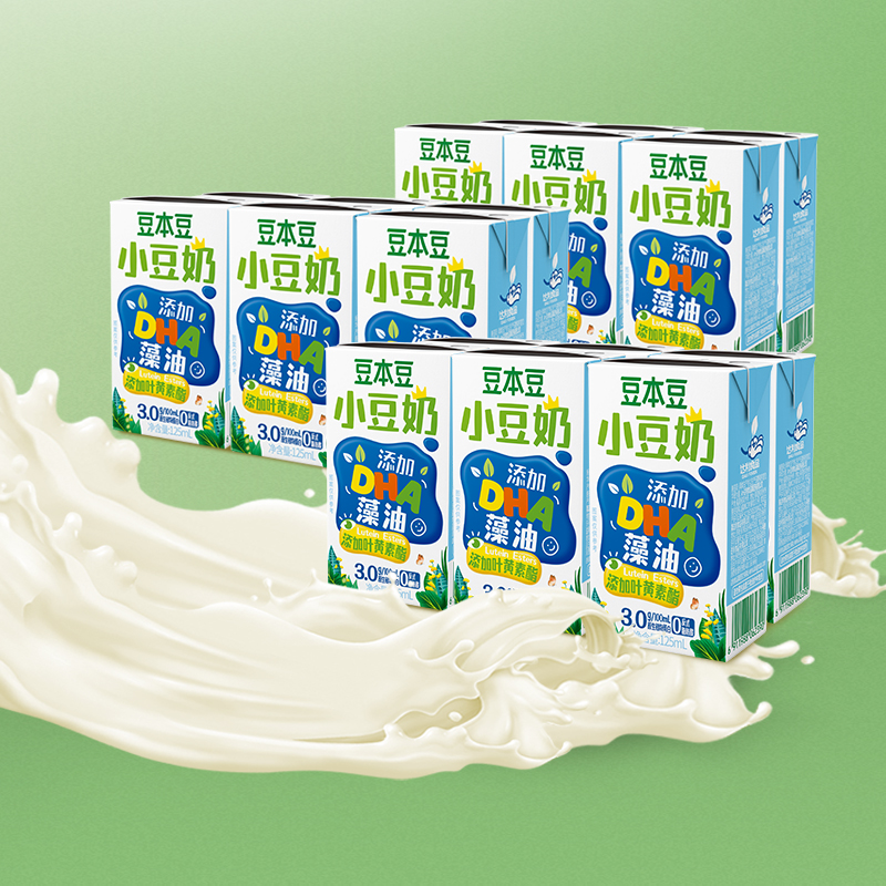 移动端：豆本豆 小豆奶 125ml*18盒 32.9元（淘金币可抵2.26元起）