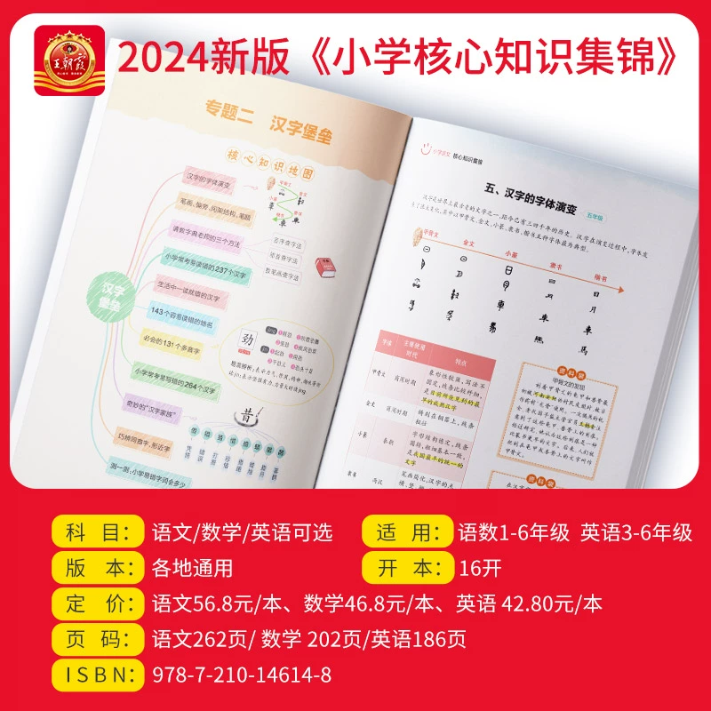 2024新王朝霞核心知识集锦小学 券后9.8元