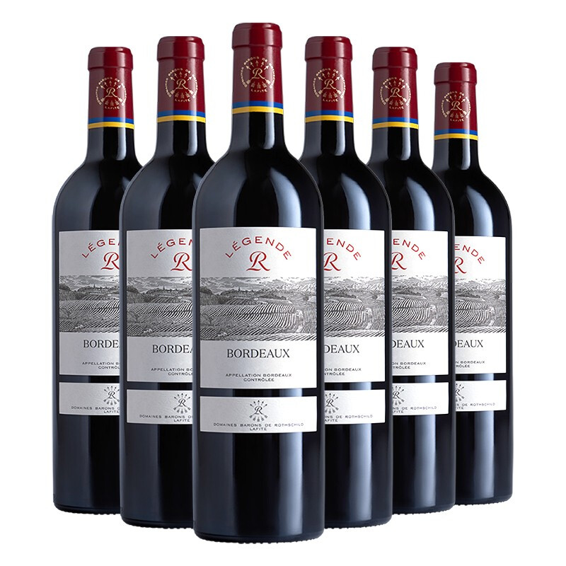 拉菲古堡 法国原瓶进口 传奇波尔多干红葡萄酒 750ml*6/箱 大贸 507.3元（需用