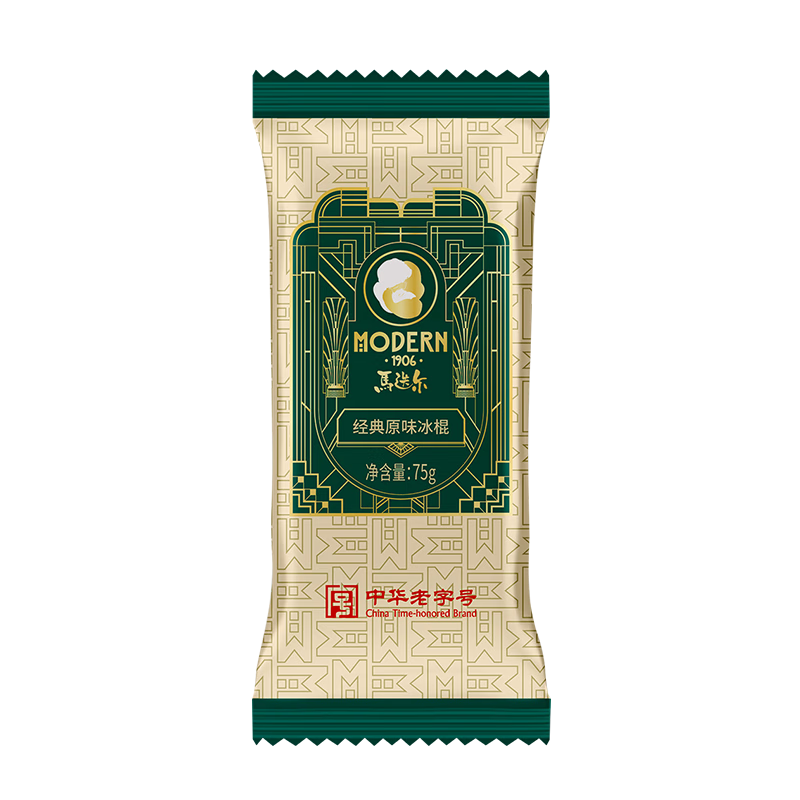 马迭尔冰淇淋 冰棍经典原味75g*4支 75.22元（合18.8元/件）