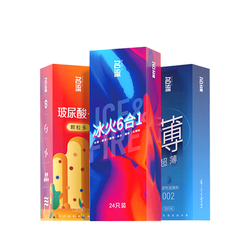微信小程序,PLUS会员,需首购:名流 避孕套 组合72只 11.55元