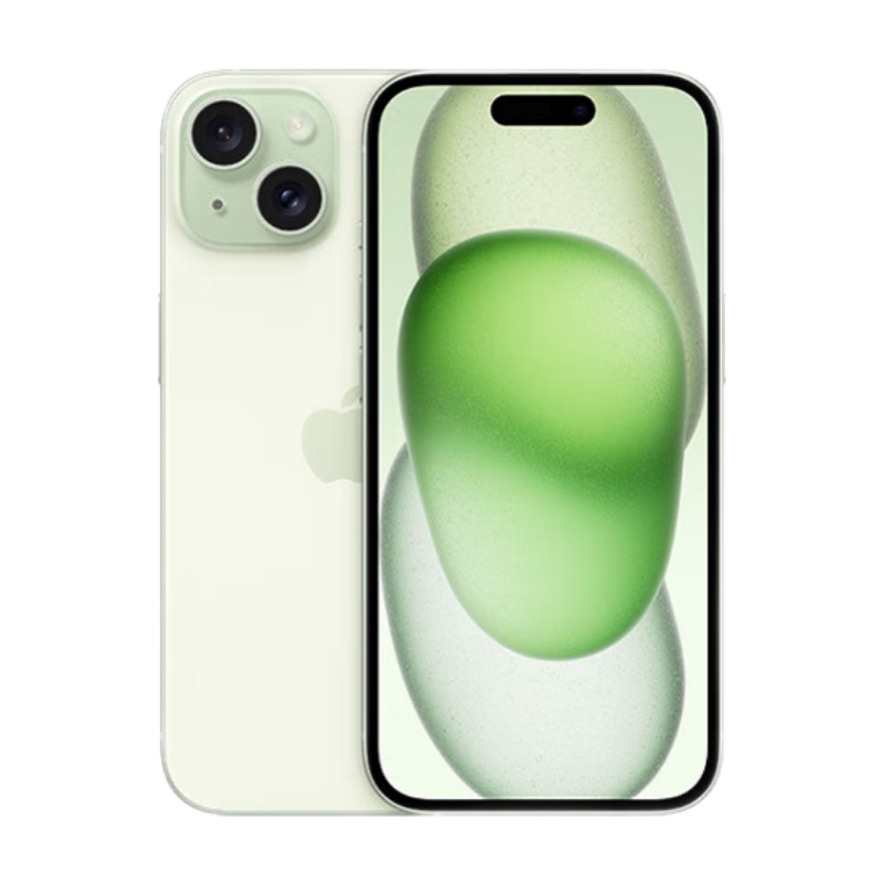 20日20点：Apple 苹果 iPhone 15 256GB 绿色 支持移动联通电信5G 双卡双待手机 5549