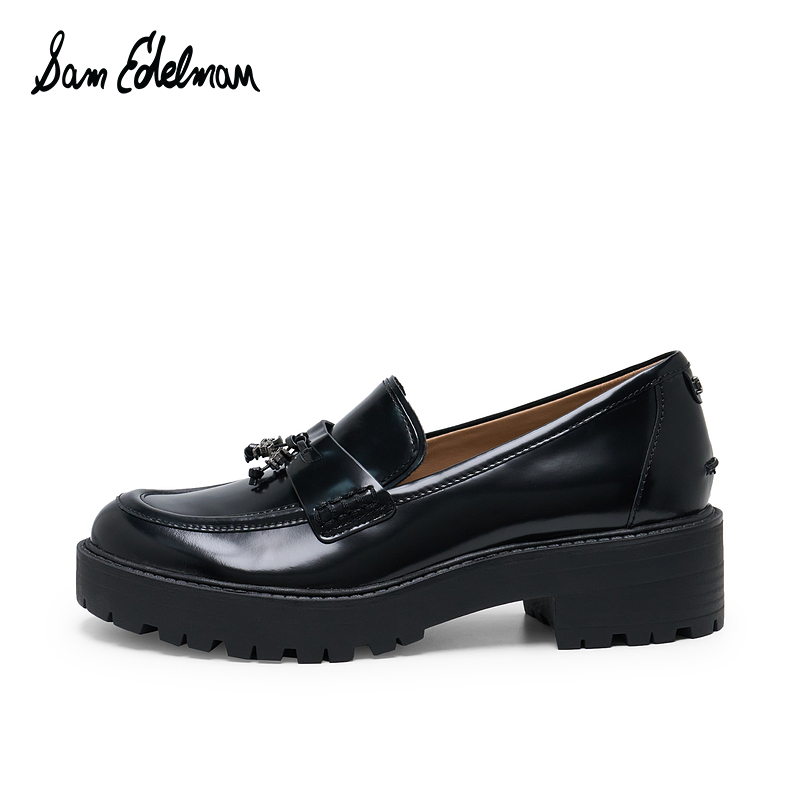 Sam Edelman 张佳宁同款 女士乐福鞋 J1834L1001 1450元