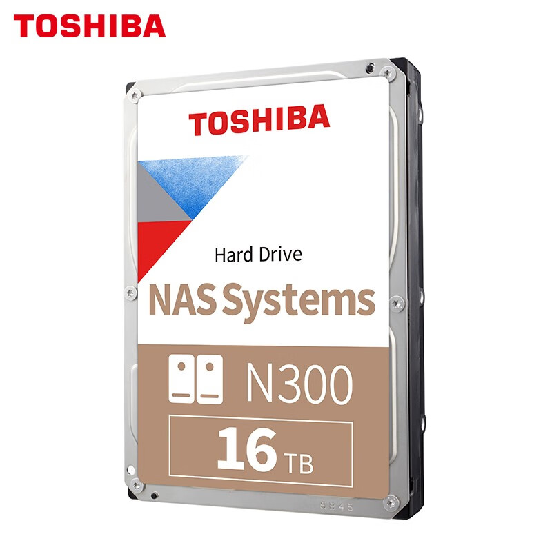 移动端、京东百亿补贴：TOSHIBA 东芝 16TB NAS网络存储机械硬盘私有云家庭文