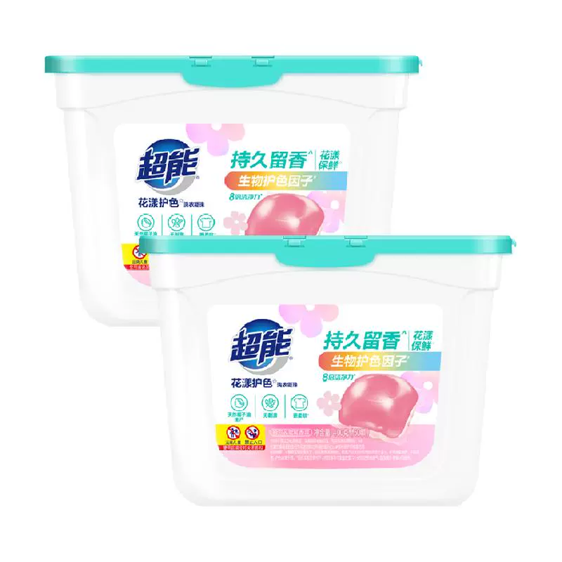 超能 super 超能 洗衣凝珠 400g*2盒 100颗 ￥25.41