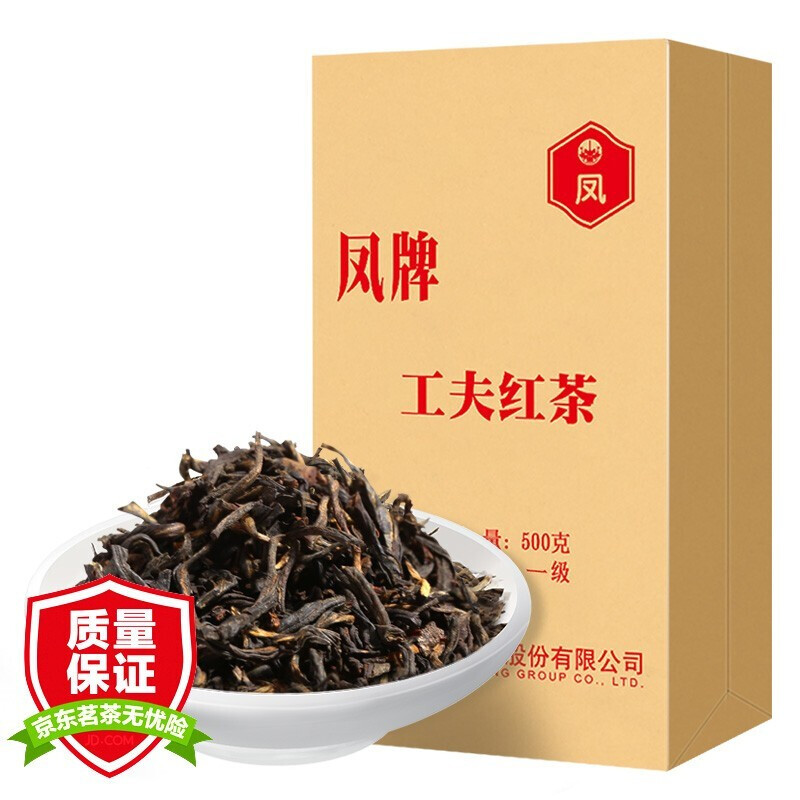 凤牌 滇红茶 浓香型 2024年 一级工夫红茶 500g 60元