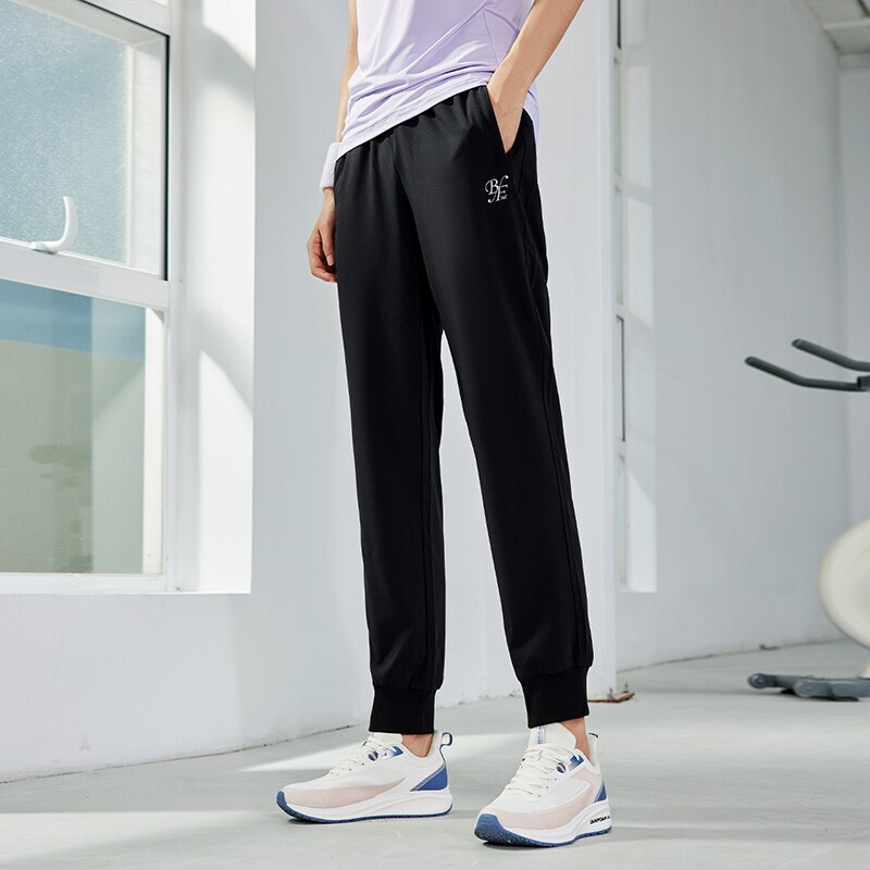 361361度运动长裤女户外休闲跑步舒适透气女款拉链袋运动裤6622147033