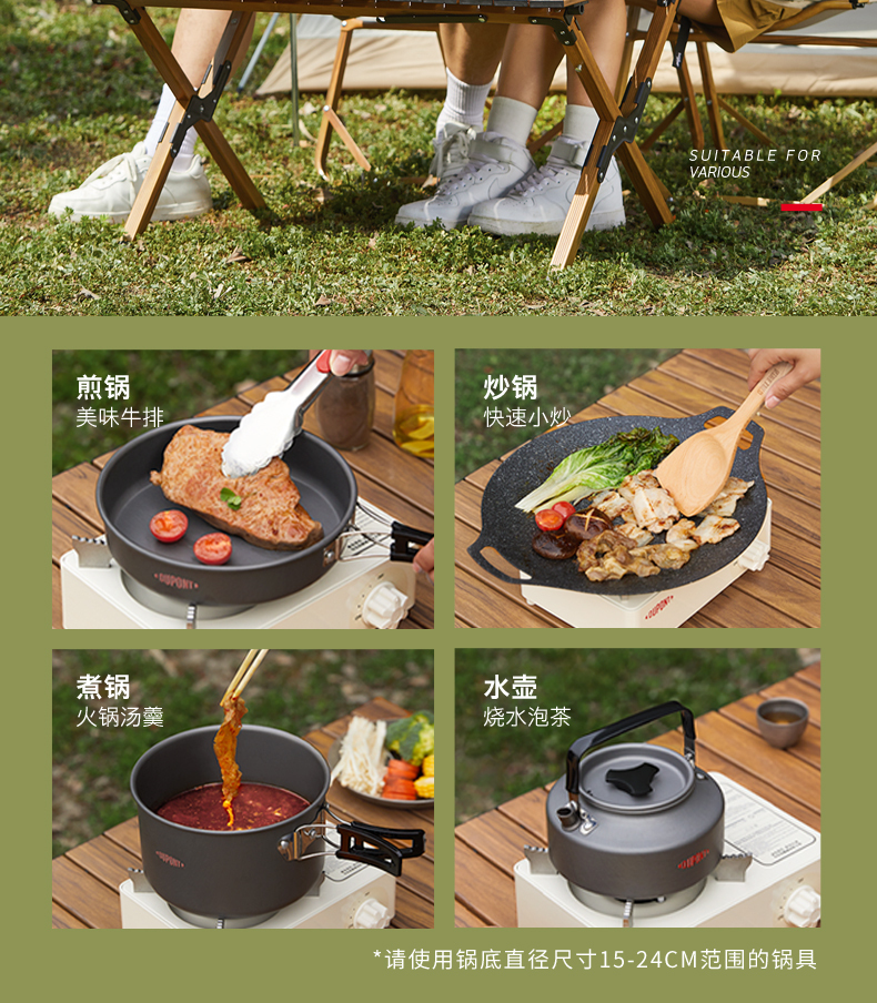 杜邦 户外便携卡式炉 配收纳箱 198元包邮（需领券） 买手党-买手聚集的地方