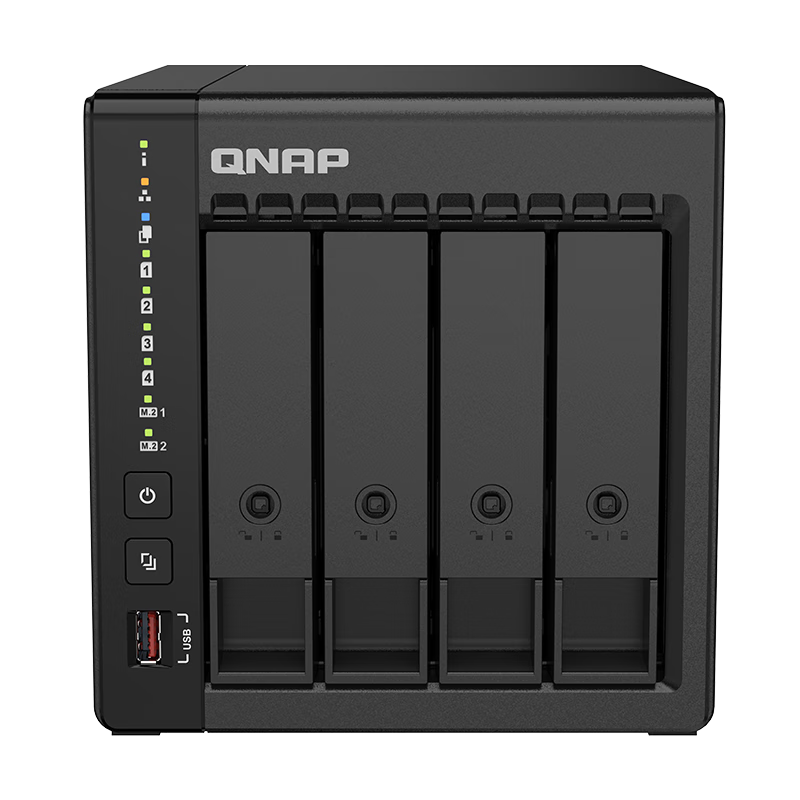 20日20点、PLUS会员：QNAP 威联通 TS-464C2 四盘位 NAS网络存储（赛扬N5095、8GB）