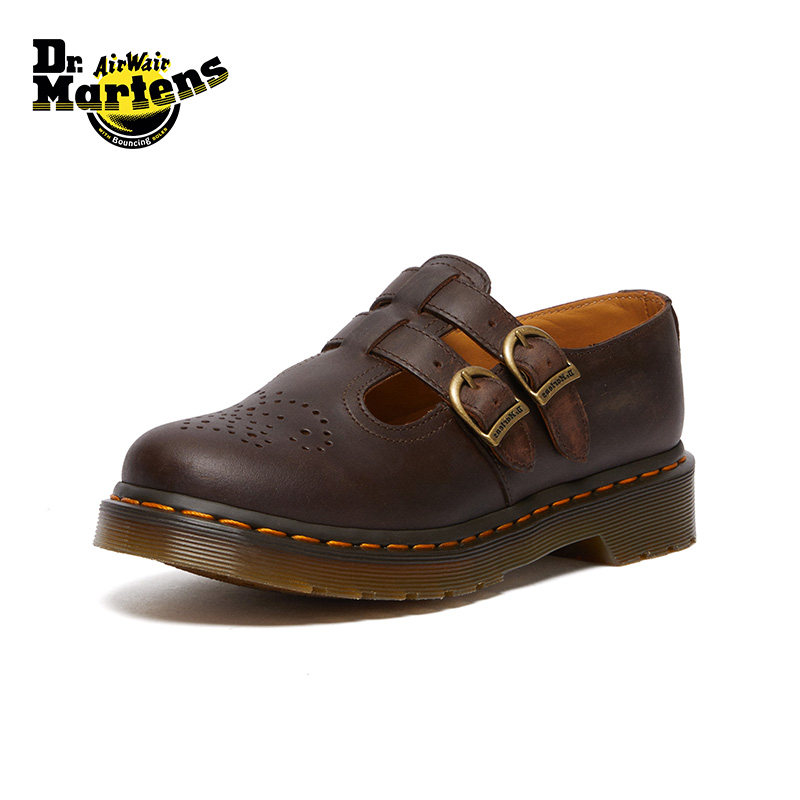 移动端：Dr.Martens 马丁博士8065 Mary Jane舒适美拉德疯马皮皮鞋玛丽珍鞋 1169元