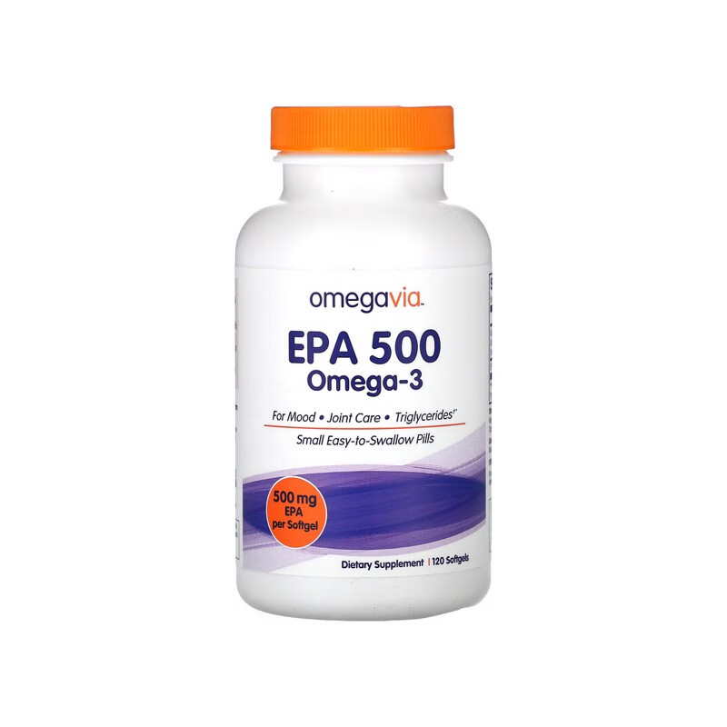 OmegaVia EPA 500 Omega-3 500 毫克 120 粒 234.25元（需买3件，共702.75元包邮，需用券