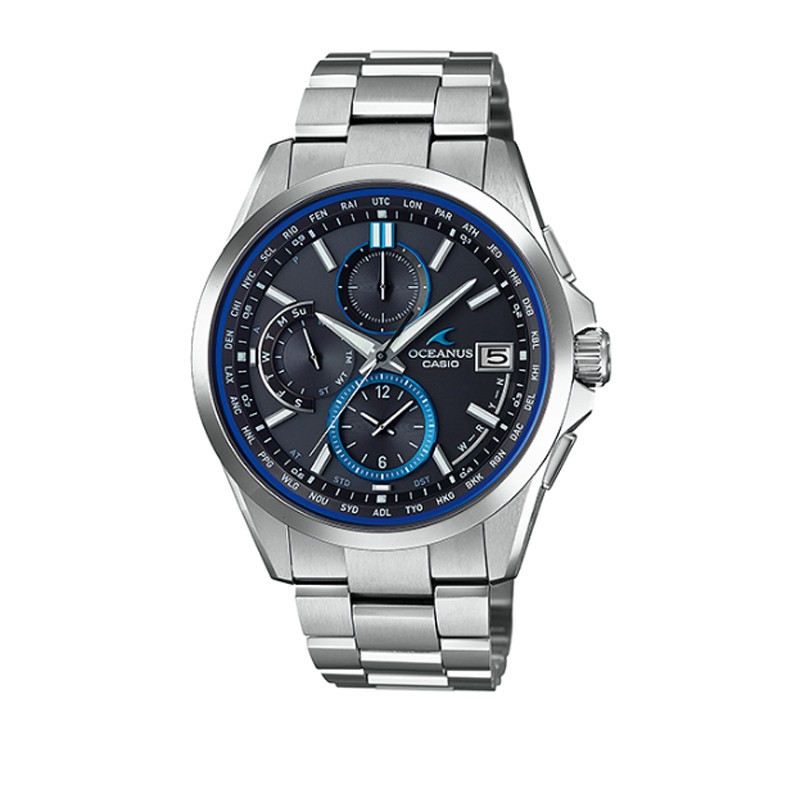 CASIO 卡西欧 OCEANUS海神系列 42.8毫米太阳能电波腕表 OCW-T2600-1A 3398元（需用券