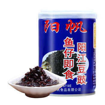 阳帆 调味酱 阳江豆豉 鱼仔即食豆豉 开盖即食拌饭拌面酱下饭菜 210g 阳江特产 9.45元(需买2件,共18.9元)