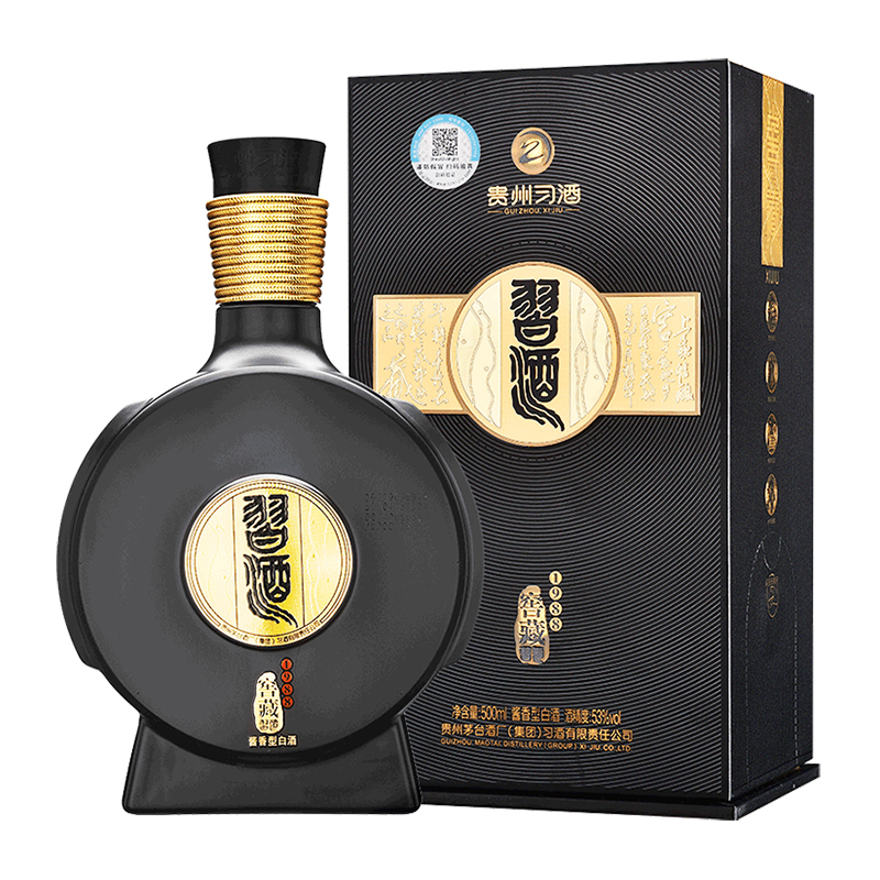 88VIP：XIJIU 习酒 窖藏1988精装 53%vol 酱香型白酒 500ml 单瓶装 539.6元