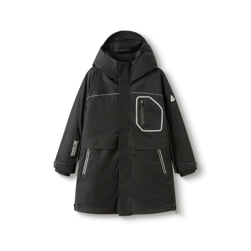 巴拉巴拉 儿童鹅绒羽绒服中大童冬装连帽舒适加厚保暖外套上衣潮流 659元