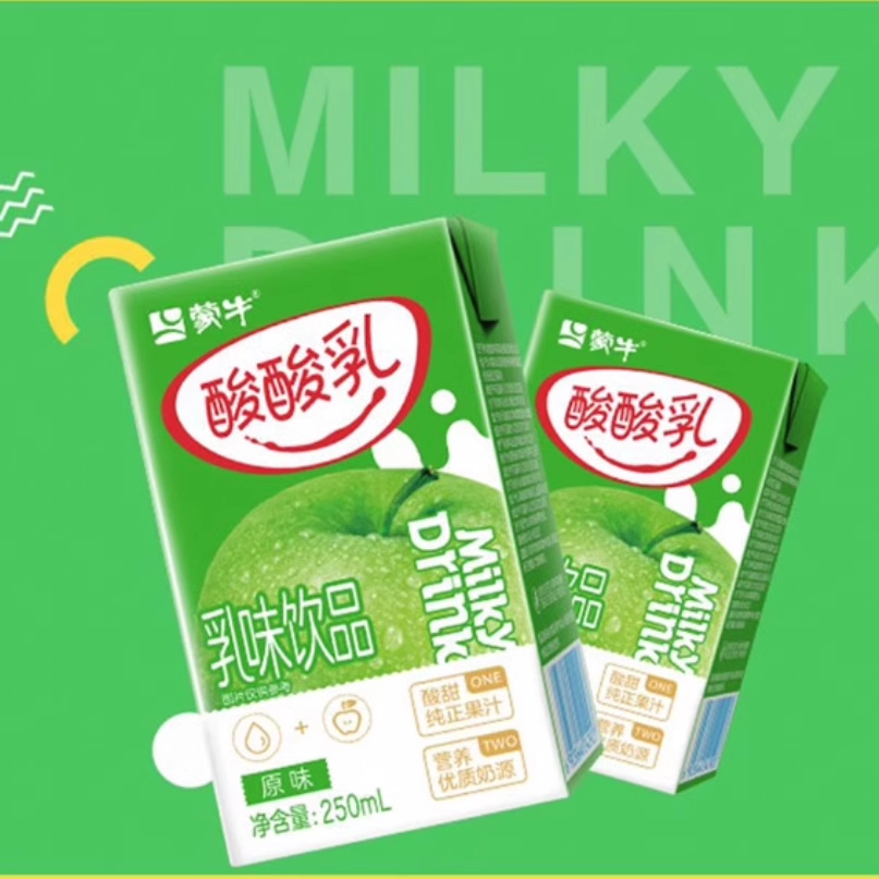 MENGNIU 蒙牛 酸酸乳原味250ml×24包利乐包秒杀特惠奶健康美味现货速发 28.9元