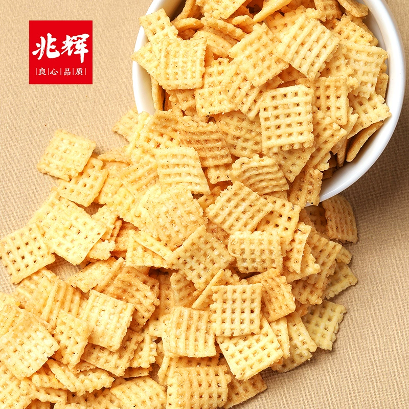 兆辉 花椒大米锅巴7袋共350g 券后9.9元