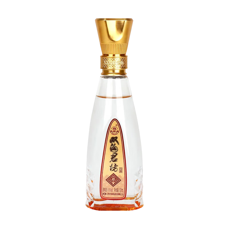 双沟 珍宝坊 君坊 52度 浓香型白酒 100ml 单瓶装 20元