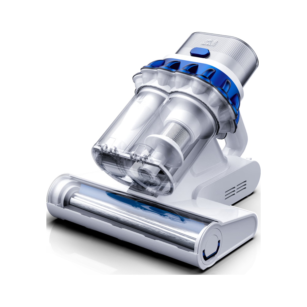 小狗 有线除螨仪双杯尘螨分离家用智能床上紫外线杀菌除螨虫除螨机大吸力