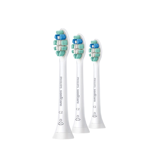 PHILIPS 飞利浦 电动牙刷头 7倍去除牙菌斑 牙菌斑洁净型 3支装HX9023 适配HX6系