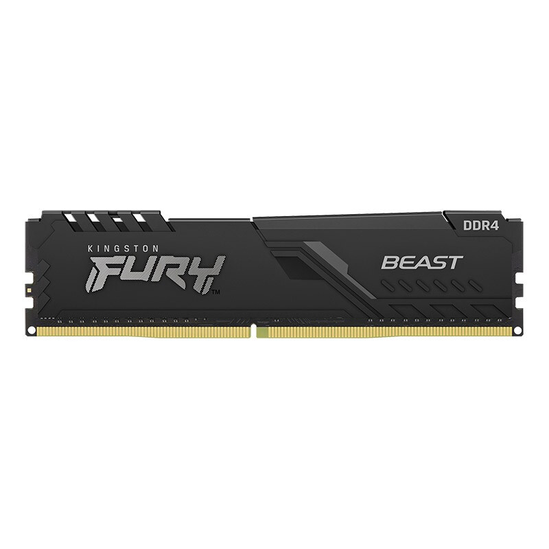 有券的上、PLUS会员：Kingston 金士顿 FURY Beast野兽系列 DDR4 3200MHz 台式机内存 