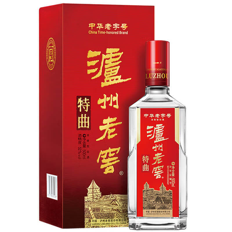 泸州老窖 特曲 第十代 52%vol 浓香型白酒 500ml 单瓶装 257元 - 清风线报